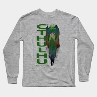 Cthulhu illustration pictures Long Sleeve T-Shirt